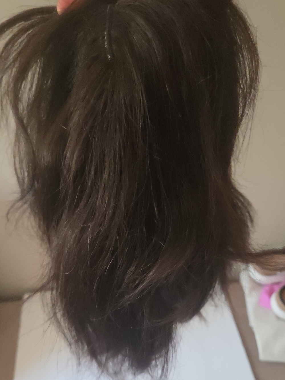 Luxury Dark Brown Wigs  Natural Shine